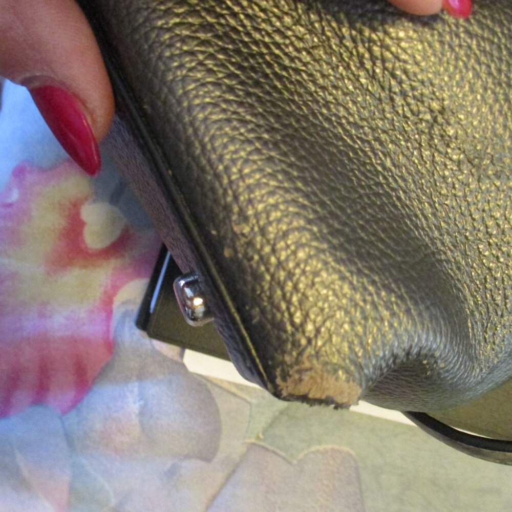 new with tags coach pebble  surface handbag and signature wallet - Picture 7 of 7